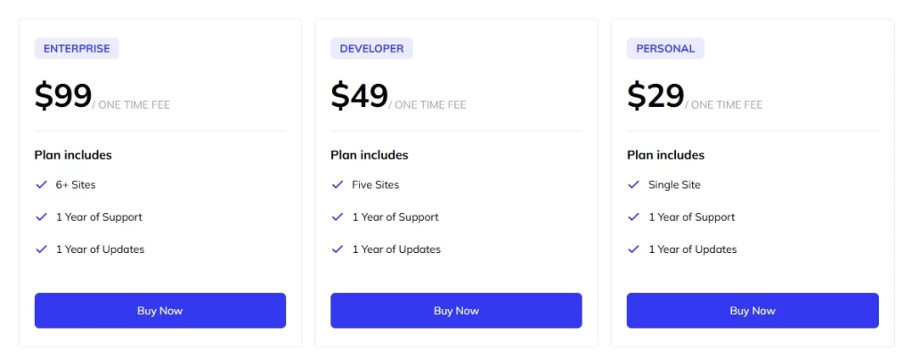 Data Tables Generator price