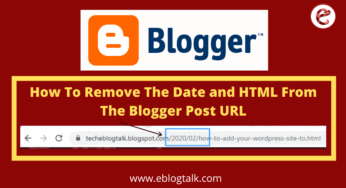 How To Remove The Date and HTML From The Blogger Post URL