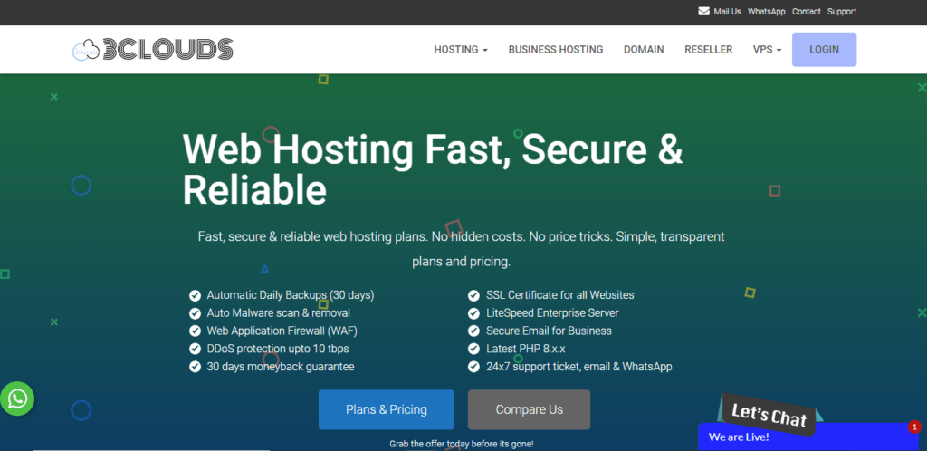 cloudhost web hosting