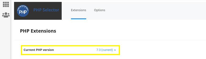 wordpress current php version