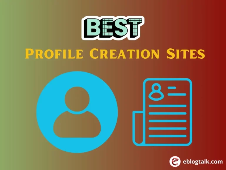 profile creation sites