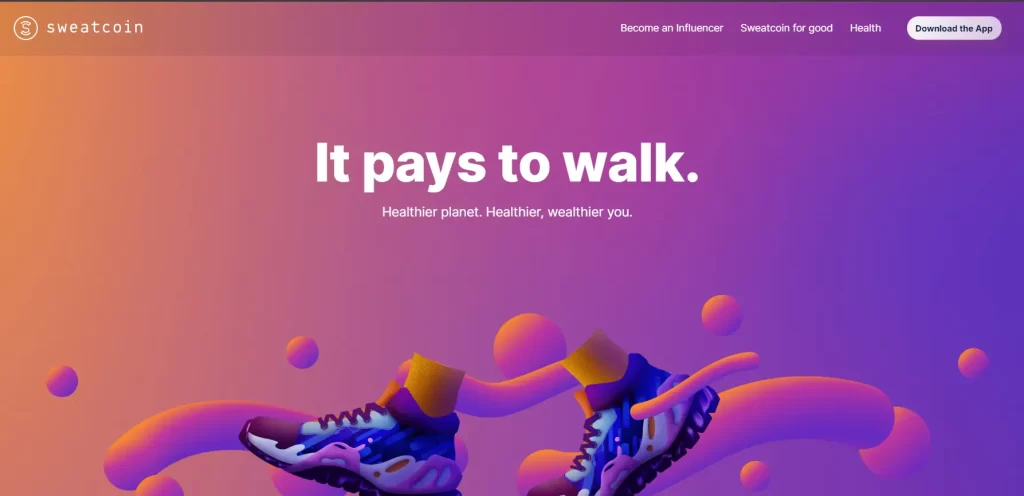 sweatcoin walk and earn money