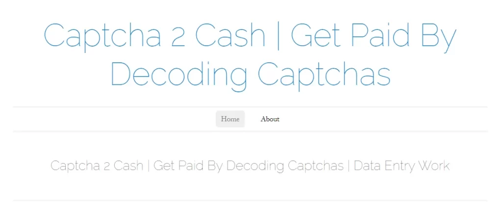 captcha2cash online captcha solving job