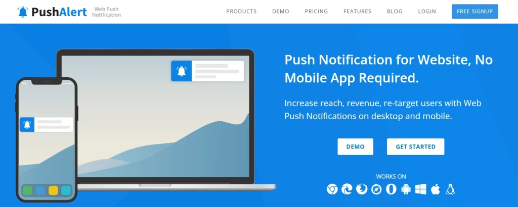 pushalert wordpress push notification plugin