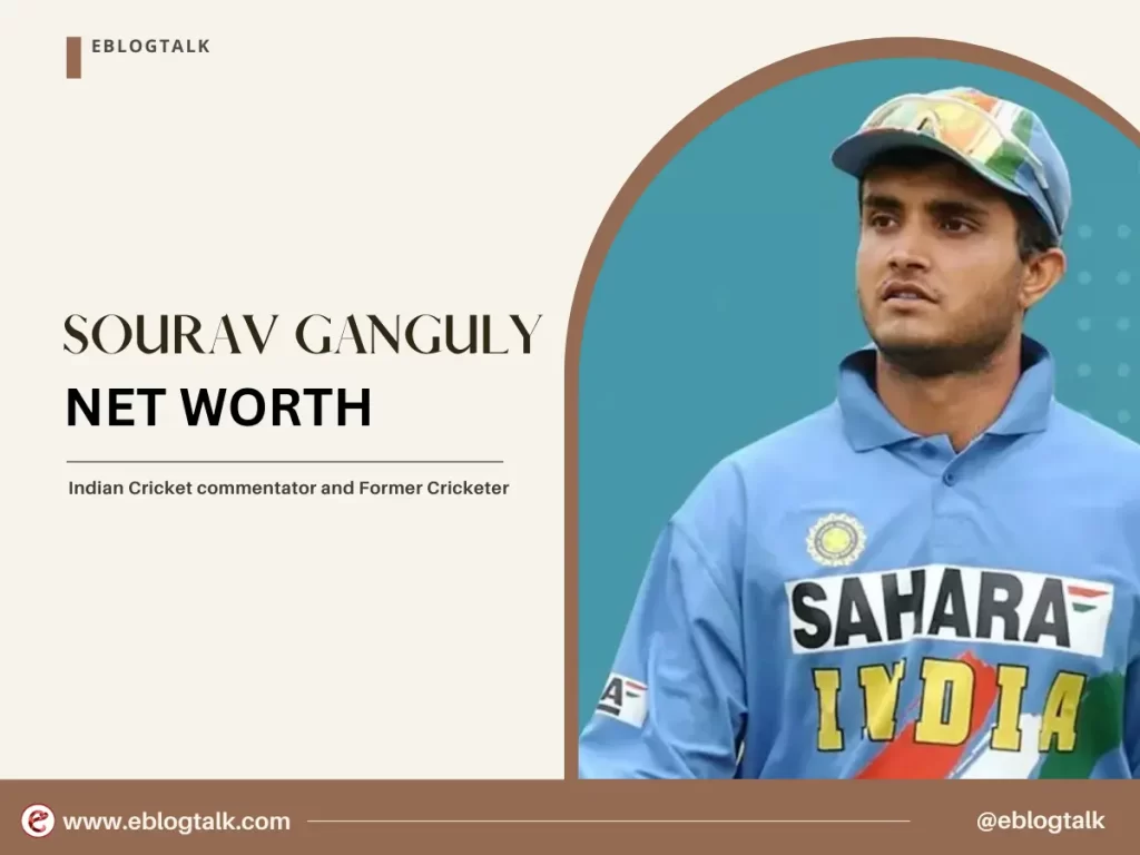 sourav ganguly net worth