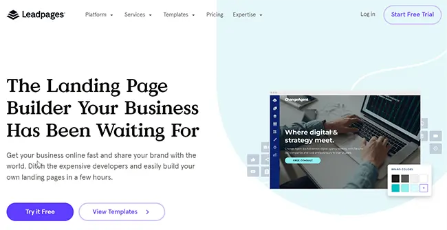 Leadpages-Landing-Page