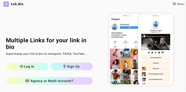 Lnk-Bio-Homepage
