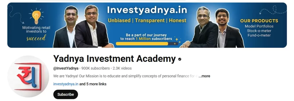 Yadnya Investment Academy