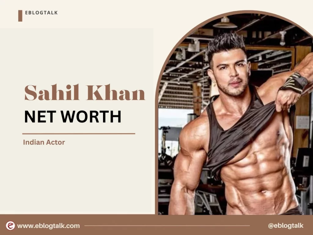 Sahil Khan Net Worth