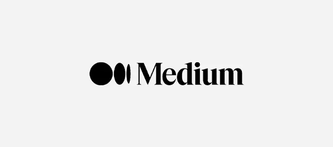 medium blogging platform logo