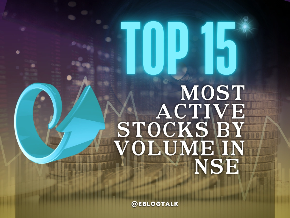 Top 15 Most Active Stocks by Volume in NSE 2025